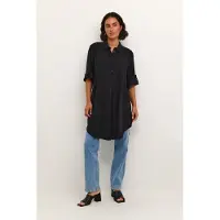 Kaffe Bluse sort