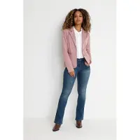 Cream Blazer 'Anett' rosé