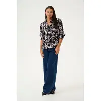 Kaffe Bluse 'KA Lura' lys pink / sort