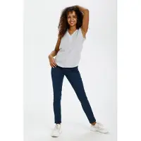 Kaffe Overdel 'Amber' navy / hvid