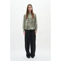 Inwear Bluse 'IzabellaIW' khaki / hvid