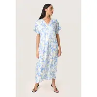 Soaked in luxury Kjole 'Becca' himmelblå / pastelgul