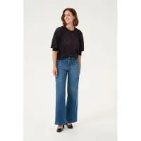 Kaffe Bluse 'KA Caca' aubergine