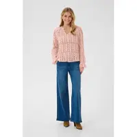 Cream Bluse 'Tully' lyserød