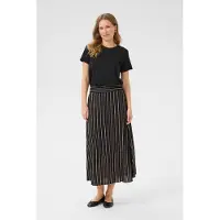 Kaffe Nederdel 'Bpluna' beige / sort
