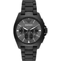 Giorgio Armani AR11412 ur. Quartz, grå. Herreur.