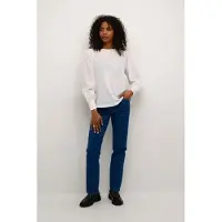 Kaffe Bluse 'KA Roca' naturhvid
