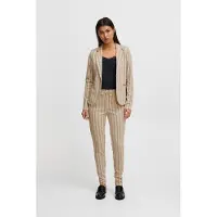 Ichi Blazer 'RUTI' mørkebeige / beige-meleret