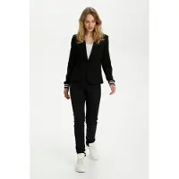 Kaffe Blazer 'Kinnie' sort / hvid