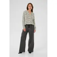 Kaffe Bluse 'KADitte' champagne / sort