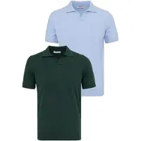 Felix Hardy Bluser & t-shirts lyseblå / mørkegrøn