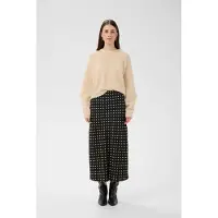 Inwear Nederdel 'ZeemaIW' ecru / sort