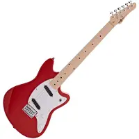 Gear4Music Seattle elguitar fra rød