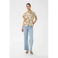 Kaffe Bluse 'KAMarlo' beige / khaki
