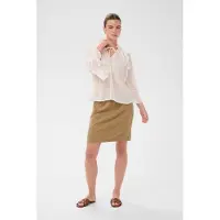 Kaffe Bluse 'KAFlora' hvid