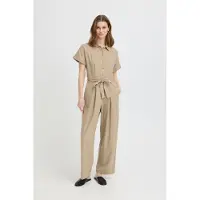 Ichi Jumpsuit 'IHLinno' beige