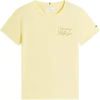 Tommy Hilfiger T-shirt - Sunblock Yellow - - 10 år (140) - T-Shirt