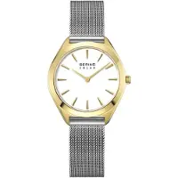 Bering Dameur 17331-010 Solar Hvid/Stål Ø31 mm