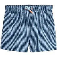Next Badeshorts marin / hvid