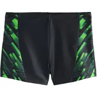 Next Badeshorts smaragd / græsgrøn / sort