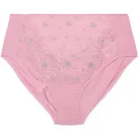 Zizzi Slip 'Lesmee' lyseblå / lysegrøn / lysviolet / lyserød