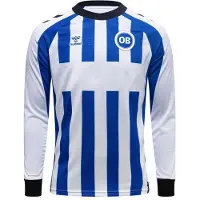 Hummel Odense Boldklub Hjemmebanetrøje 2026/27 Børn Lange Ærmer - , størrelse 128 cm