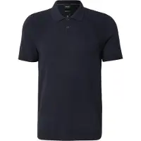 Boss green Polosweater i bomuldsblanding med bodymapping-struktur