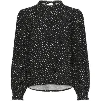 Kaffe Bluse 'Rea' sort / hvid