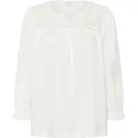 Kaffe Bluse 'KAAnna' naturhvid