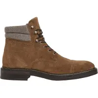 Hackett London Hackett Londontil mænd. HMS200012 Egmont varme brune læderstøvler (44), Fast, Blonder, Casual