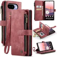 CASEME Google Pixel 10a C30 Multifunktionel Pung - Rød