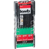 Kwb 109180 Stiksavklingesæt, 10 dele 10 stk