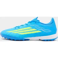 Adidas F50 League TF Ice Cold Precision - Blå/Gul/Lyseblå - Turf (TF), størrelse 44⅔