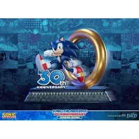 First 4 figures Sonic Pindsvinestatue-30-års Jubilæum 41 Cm