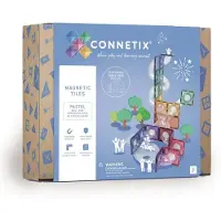 Connetix Magnetsæt - Udvidelsespakke - 80 Dele - Ball Run - - OneSize - Magnetlegetøj