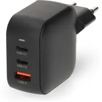 Nedis Pd 3.0 Gan Usb-a-og Usb-c-vægoplader 70w