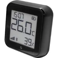 Shelly H&T Matte Black (GEN 3) - WiFi temp-/luftfugtighedssensor