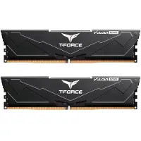 Team Group T-FORCE Vulcan - DDR5 - sæt - 32 GB: 2 x 16 GB - DIMM 288-PIN - 3000 MHz / PC5-48000 - CL30 - 1.35 V - ikke bufferet - on-die ECC - sort