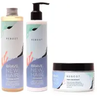 Brave. New. Hair. 3-pack Brave. New. Hair. Reboot Schampoo + Conditioner + Mask
