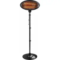 Emerio PH-121951 - Terrasseopvarmer - gulvstående - 2 kW