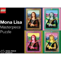 Euromic Masterpiece Puzzle: Mona Lisa-puslespil med 1000 brikker 5008976