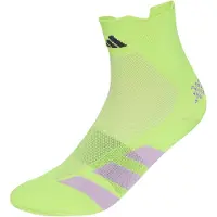 Adidas Sportssokker 'Adizero' neongul / lilla / sort