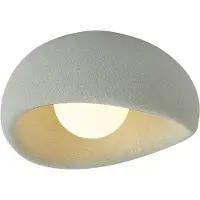 QAZQA Japandi loftslampe lysegrøn - Wabi
