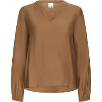 Ichi Bluse 'IHSABELLA' brun