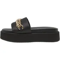 Buffalo Pantoletter 'Noa' guld / sort