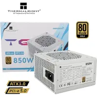 Thermalright TG S (Non-Modular) Hvid - Strømforsyning - 850 Watt - 120 mm - ATX 3.0 - 80 Plus Gold certified