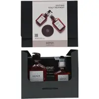 Depot Consumer Kit G Set: 200 Hair Treatments nr. 209 + Hair Lotion Treatment til beroligende effekt, 100 ml + 100 Hair Cleansing nr. 109 Shampoo til beroligende effekt, 250 ml (til mænd)