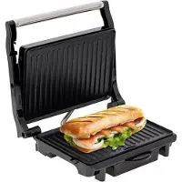 Camry Premium CR 3044, Sort, Rustfrit stål, Rektangulær, 2100 W, 220 - 240 V, 50 / 60 Hz, 1,79 kg