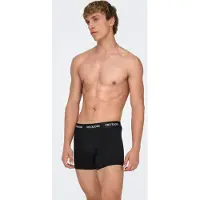 Only & Sons Boksershorts 'FITZ' sort / hvid