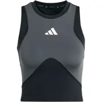 Adidas Sportsoverdel mørkegrå / sort / hvid